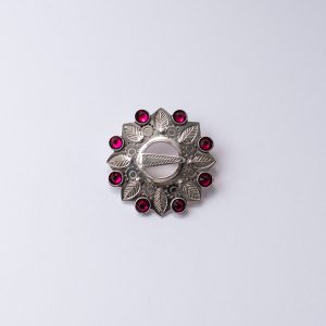 Silmadega hõbedast prees 8 kiviga